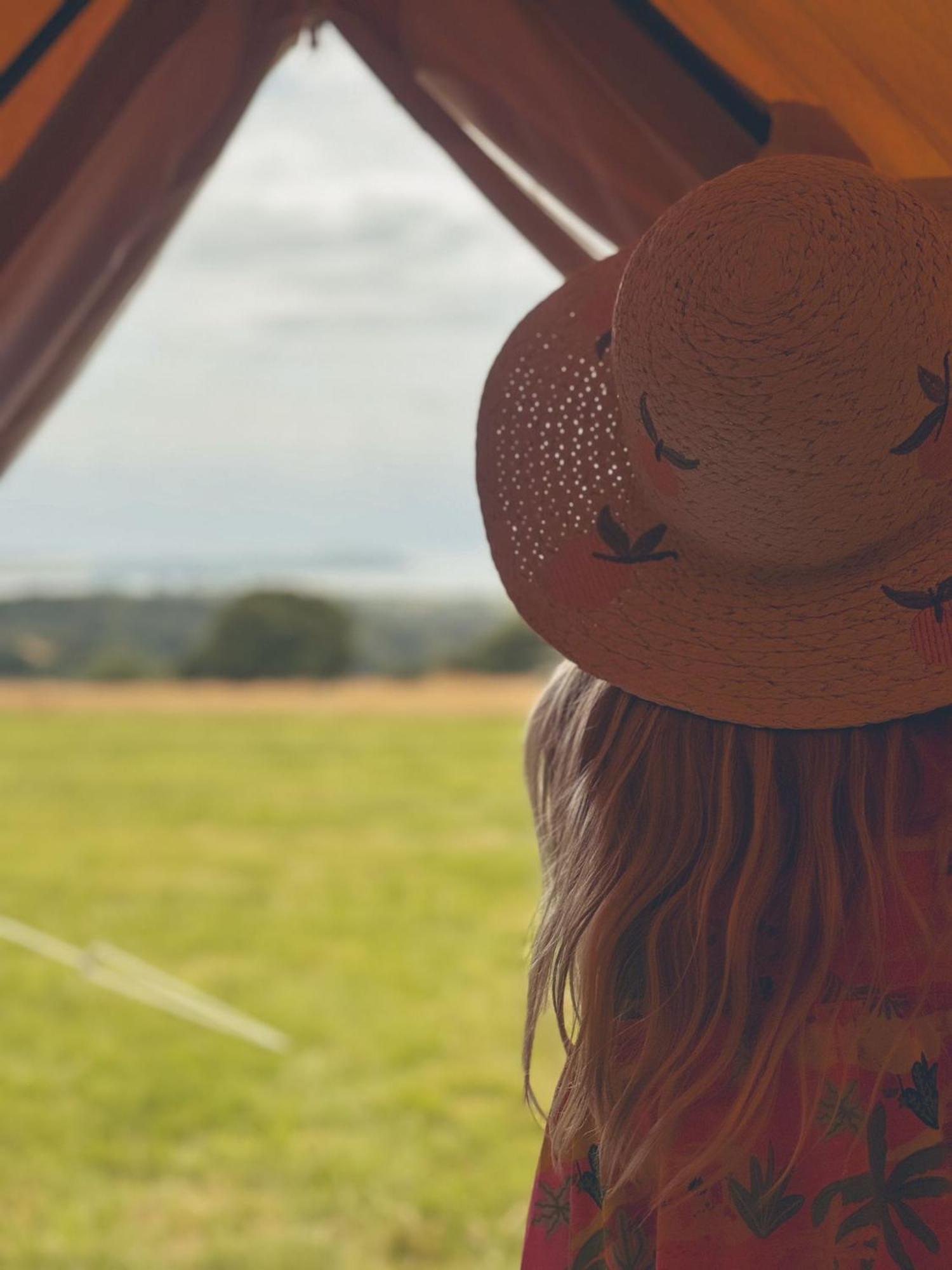 Fully Furnished Bell Tent 3 Carlyon Bay Eksteriør billede